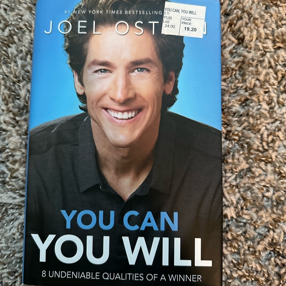 You can you will by Joel Osteen